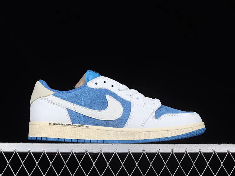 All categories Air Jordan Jordan series basketball shoes Air Jordan 1 Low Travis Scott x Jordan 1 low AJ 1 OG Barb Anti-Hook Ghostface Low CQ4277-212